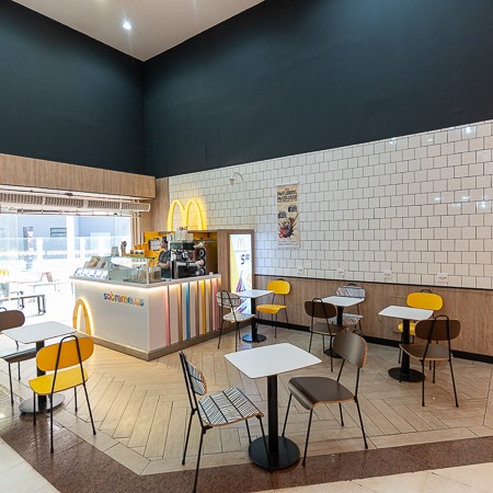 Logo da loja mc donald´s